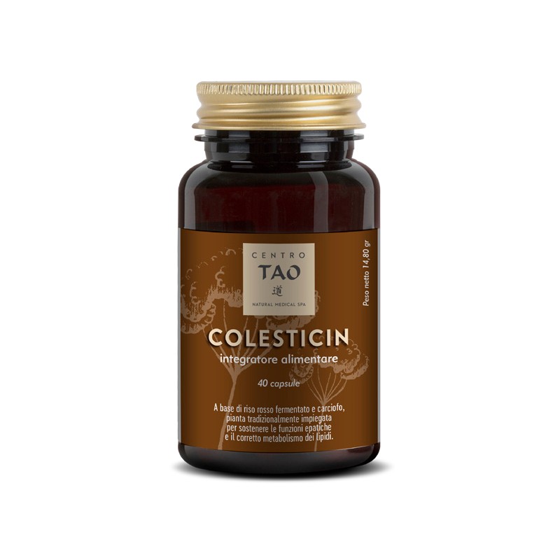 Integratori TAO - COLESTICIN | Centro Tao a Limone sul Lago di Garda | Fitocosmesi-naturale