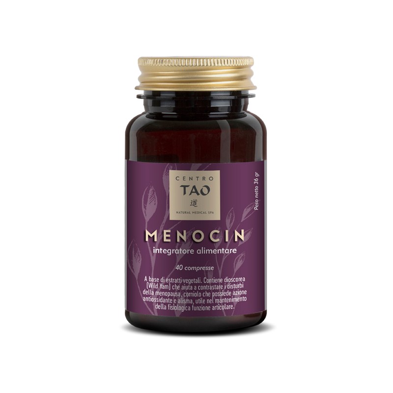 Integratori TAO - MENOCIN | Centro Tao a Limone sul Lago di Garda | Fitocosmesi-naturale
