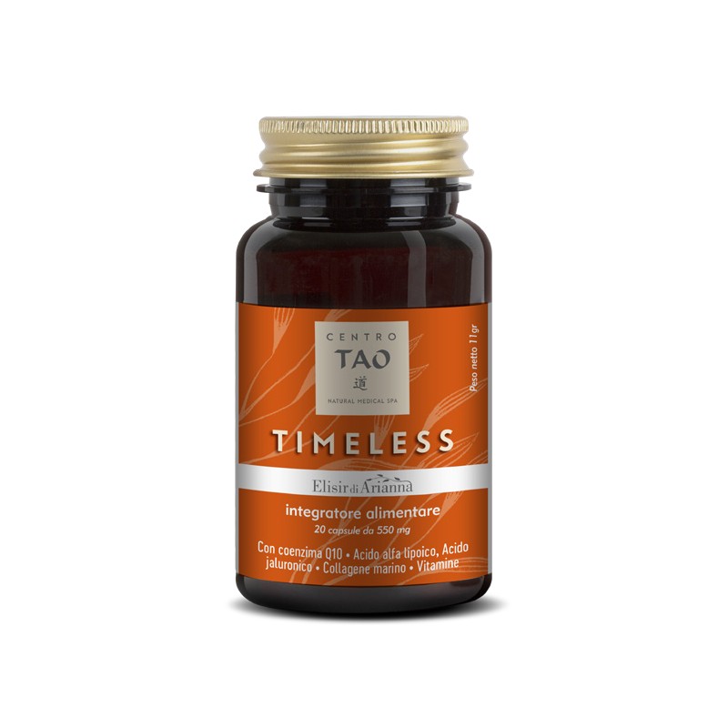 Integratori TAO - TIMELESS - L'elisir di lunga vita | Centro Tao a Limone sul Lago di Garda | Fitocosmesi-naturale