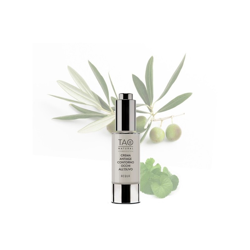 Prodotti per il viso TAO - ACQUA - CREMA ANTIAGE CONTORNO OCCHI ALL’OLIVO | Centro Tao a Limone sul Lago di Garda | Fitocosmesi-naturale