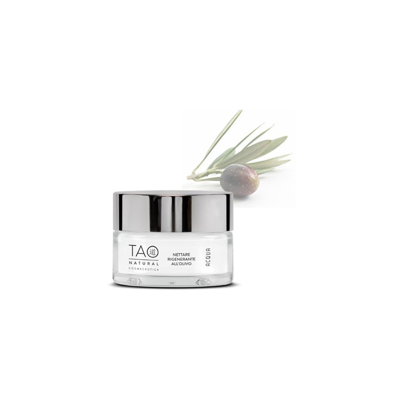 Prodotti per il viso TAO - ACQUA - NETTARE RIGENERANTE ALL’OLIVO | Centro Tao a Limone sul Lago di Garda | Fitocosmesi-naturale