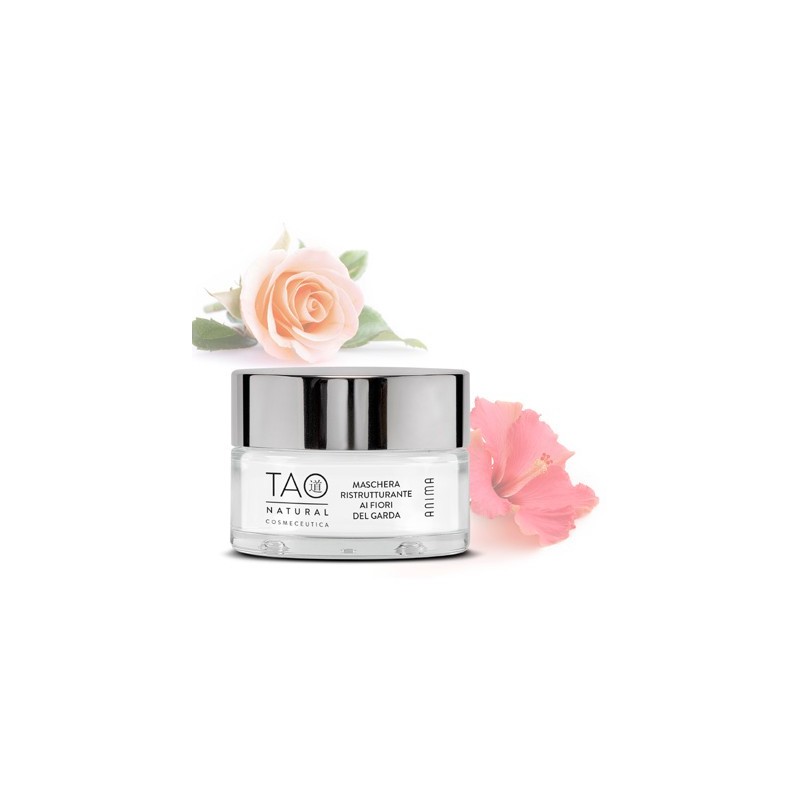Prodotti per il viso TAO - ANIMA - MASCHERA RISTRUTTURANTE AI FIORI DEL GARDA | Centro Tao a Limone sul Lago di Garda | Fitocosmesi-naturale