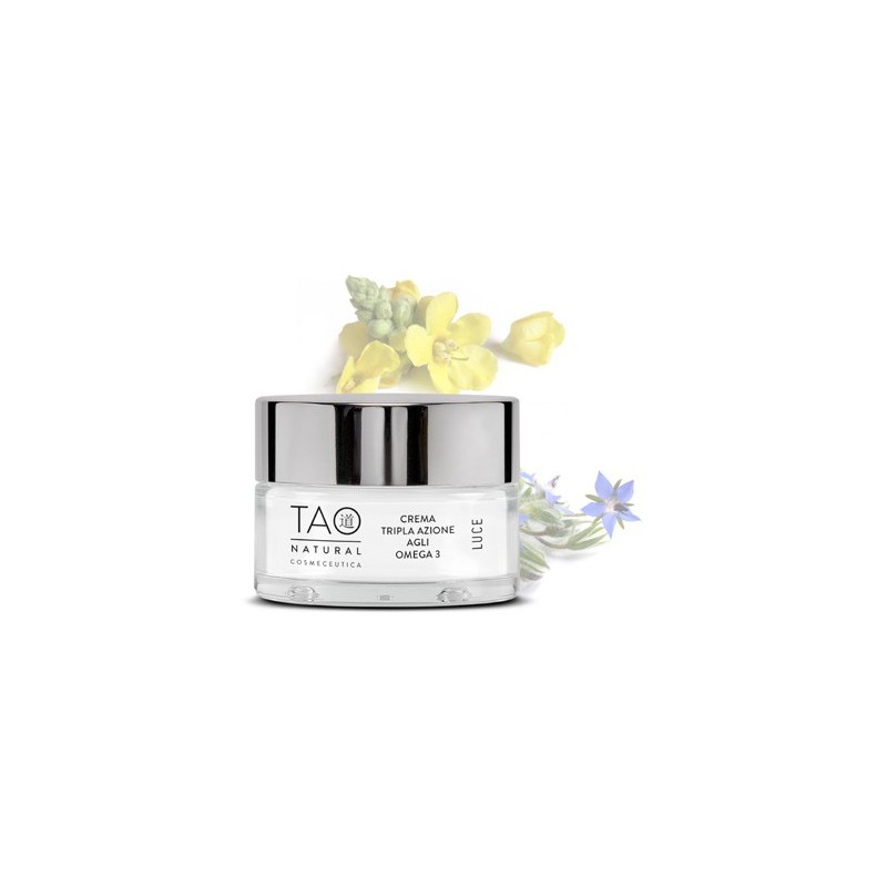 Prodotti per il viso TAO - LUCE - CREMA TRIPLA AZIONE AGLI OMEGA 3 | Centro Tao a Limone sul Lago di Garda | Fitocosmesi-naturale